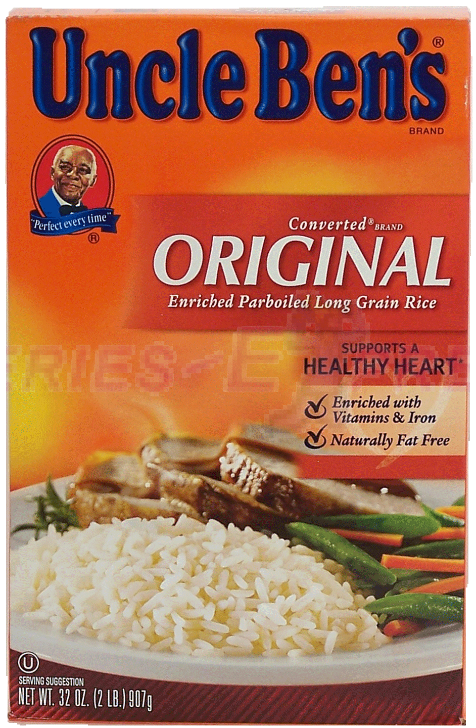 Uncle Ben's  converted rice original enriched parboiled long grain rice Full-Size Picture